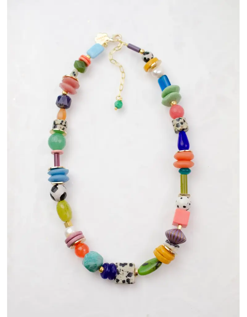 Jill Makes Georgie Chunky Beaded Necklace