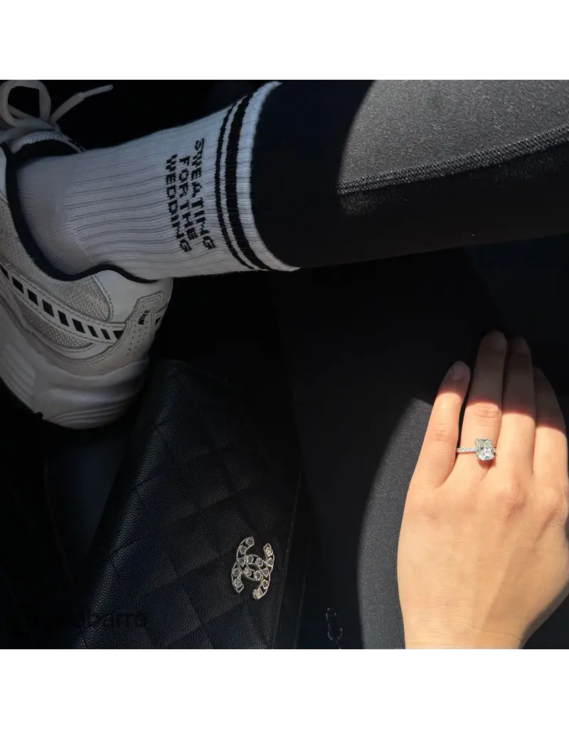 Pilabarre Sweating for the Wedding Grippy Socks