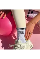 Sweating for the Wedding Grippy Socks