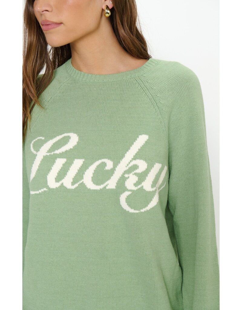 Show Me Your Mumu Off Duty "Lucky" Sweater