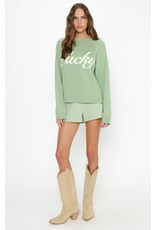 Show Me Your Mumu Off Duty "Lucky" Sweater