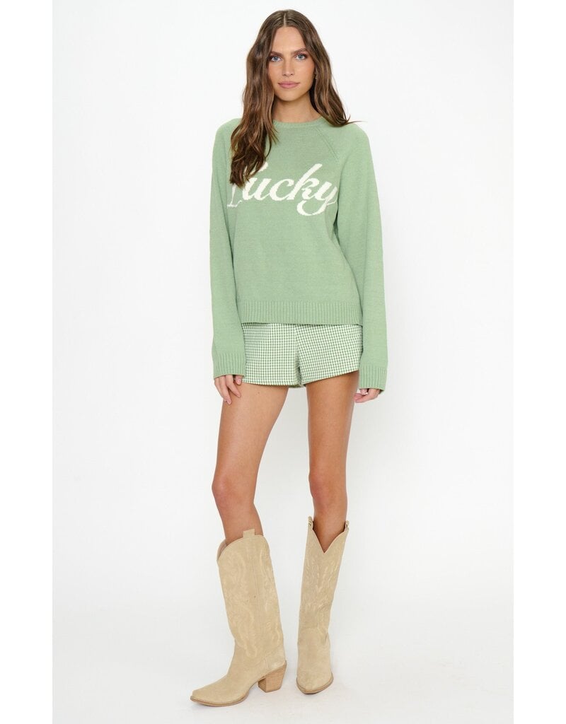 Show Me Your Mumu Off Duty "Lucky" Sweater