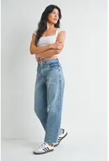 Just Black Denim The Seamed Barrel Jean