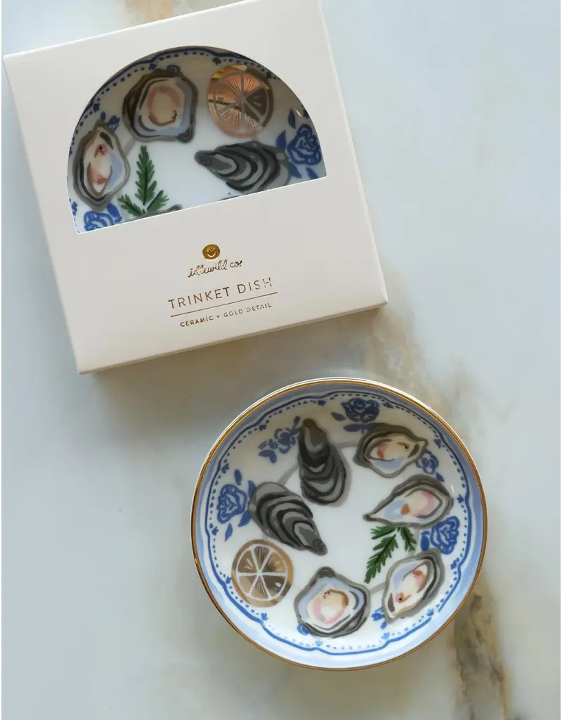 Idlewild Co Porcelain Trinket Dish