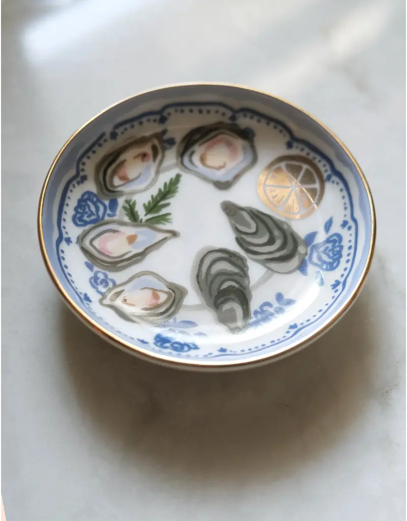 Idlewild Co Porcelain Trinket Dish