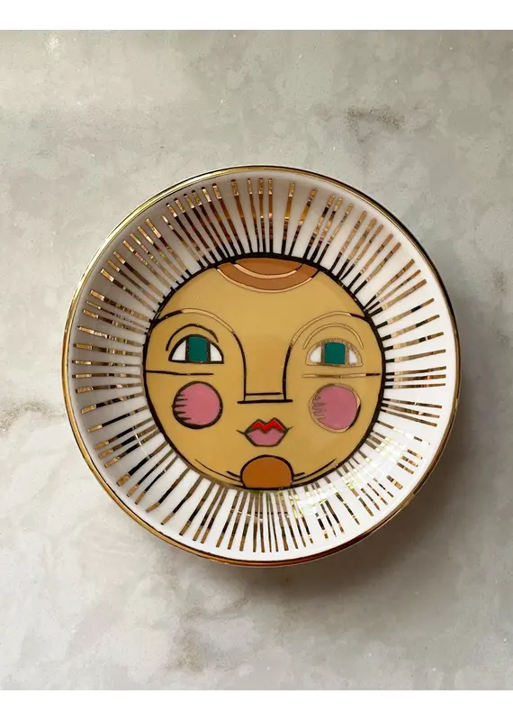 Idlewild Co Porcelain Trinket Dish