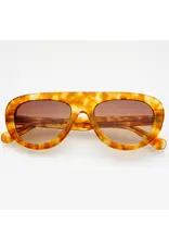 FREYRS Eyewear Jetsetter Acetate Womens Aviator Sunglasses