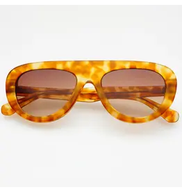 FREYRS Eyewear Jetsetter Acetate Womens Aviator Sunglasses