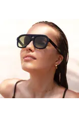 FREYRS Eyewear Voyager Acetate Oversized Aviator Sunglasses