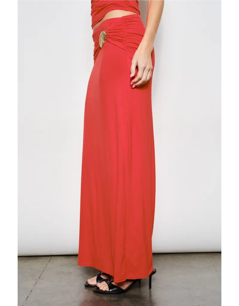 Pretty Garbage Gigi Trim Maxi Skirt