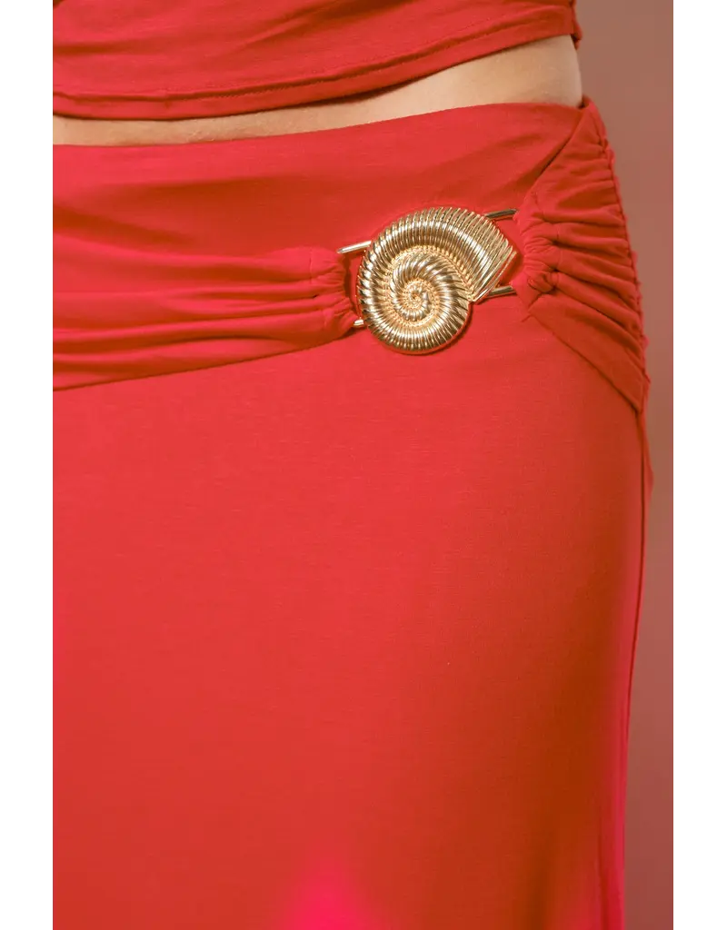 Pretty Garbage Gigi Trim Maxi Skirt