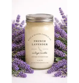 Rust & Bloom Candle Co French Lavender Candle