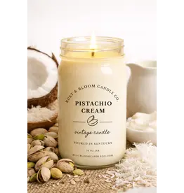 Rust & Bloom Candle Co Pistachio Cream Candle