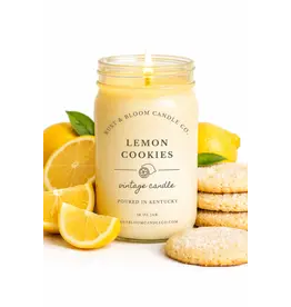 Rust & Bloom Candle Co Lemon Cookies Candle