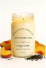 Rust & Bloom Candle Co Southern Tea Candle