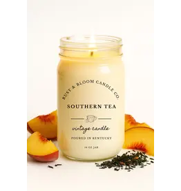 Rust & Bloom Candle Co Southern Tea Candle