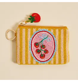 Off the Vine Hand Beaded Pouch