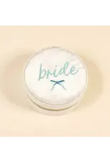 Bride Velvet Jewelry Travel Case