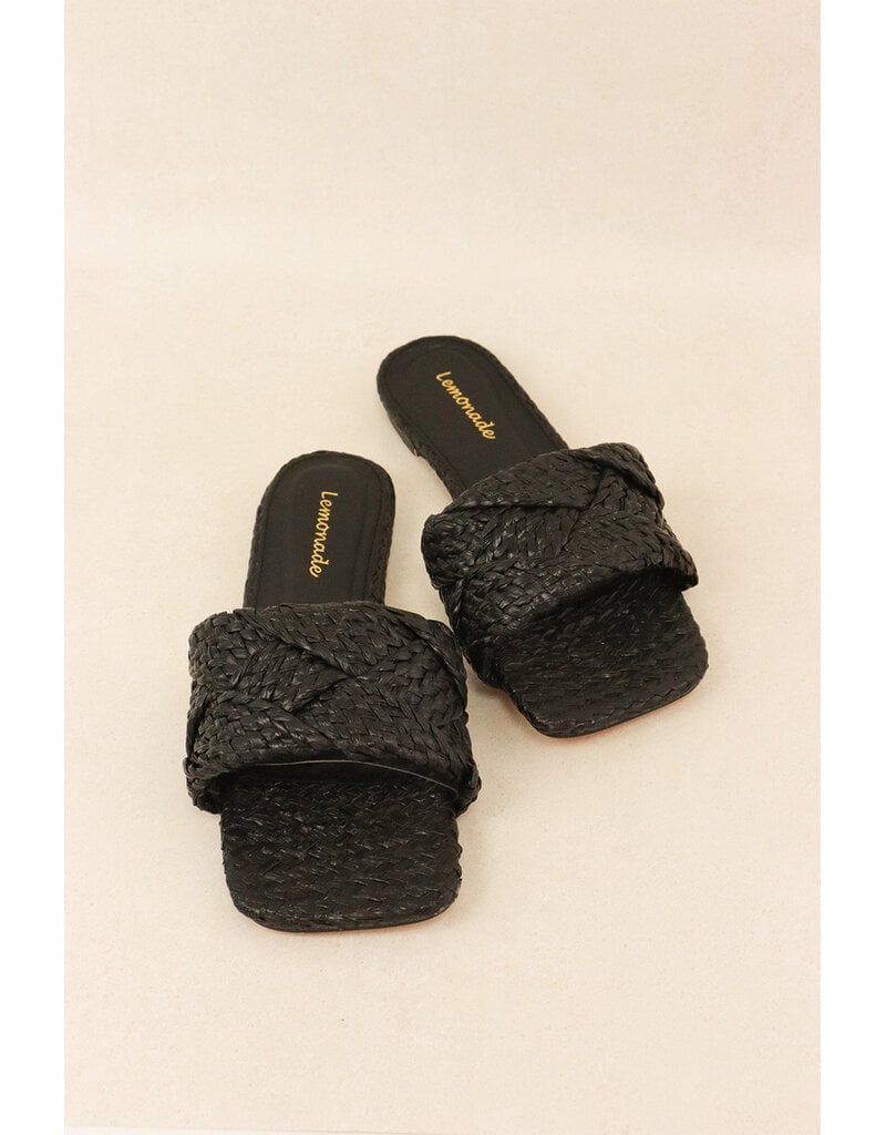 Lemonade Shoes Over You Raffia Sandal