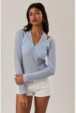 Le Lis Hailey Halter Layer Top