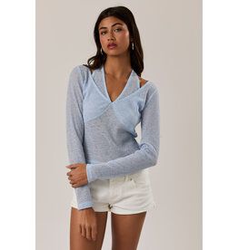 Le Lis Hailey Halter Layer Top