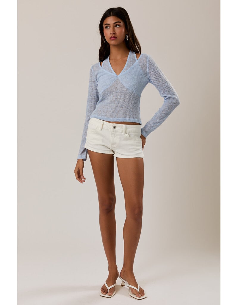 Le Lis Hailey Halter Layer Top