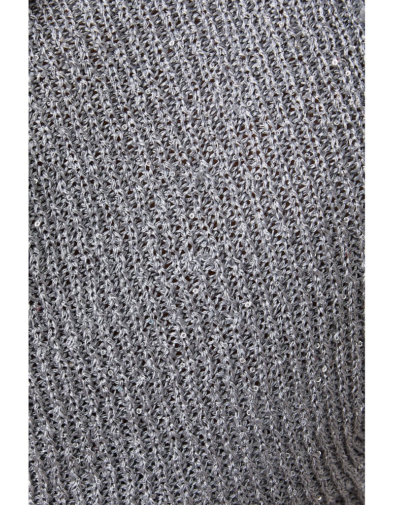 Le Lis Shira Sparkle Knit Halter Top