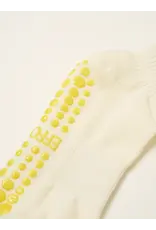 Effortless Club Lemon Ruffle Grippy Socks