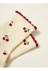 Effortless Club Little Cherry Petal Grippy Socks