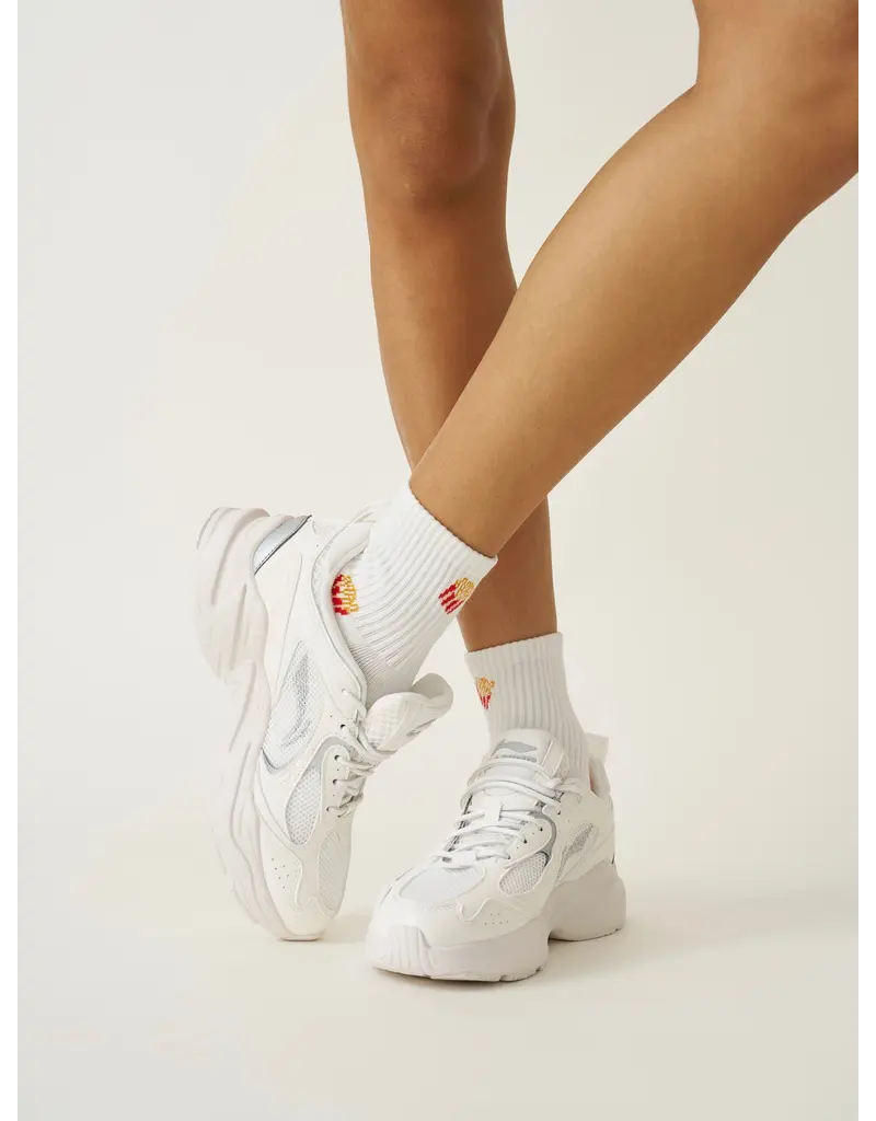 Effortless Club French Fries Grippy Sock