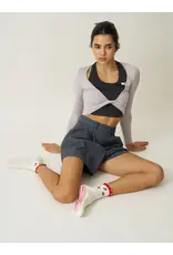 Effortless Club Strawberry Ruffle Grippy Socks