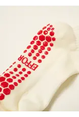 Effortless Club Strawberry Ruffle Grippy Socks