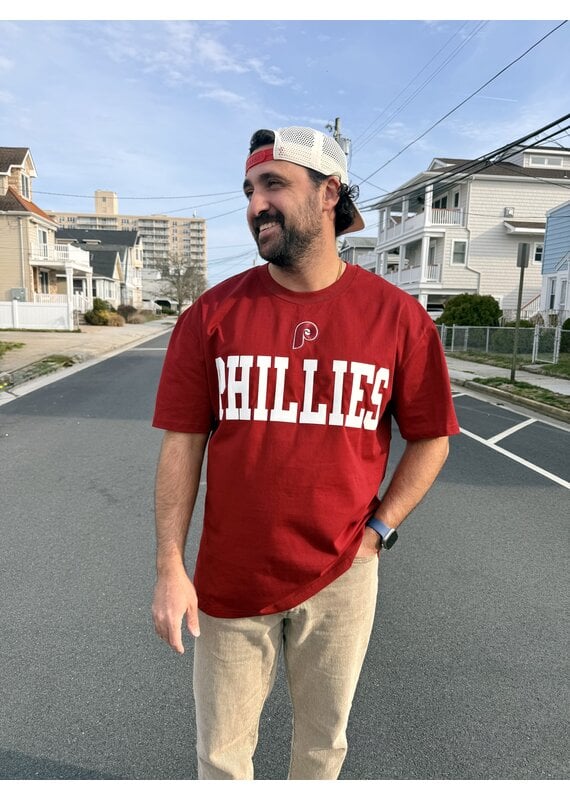 Pro Standard Philadelphia Phillies Unisex Billboard Drop Shoulder Tee