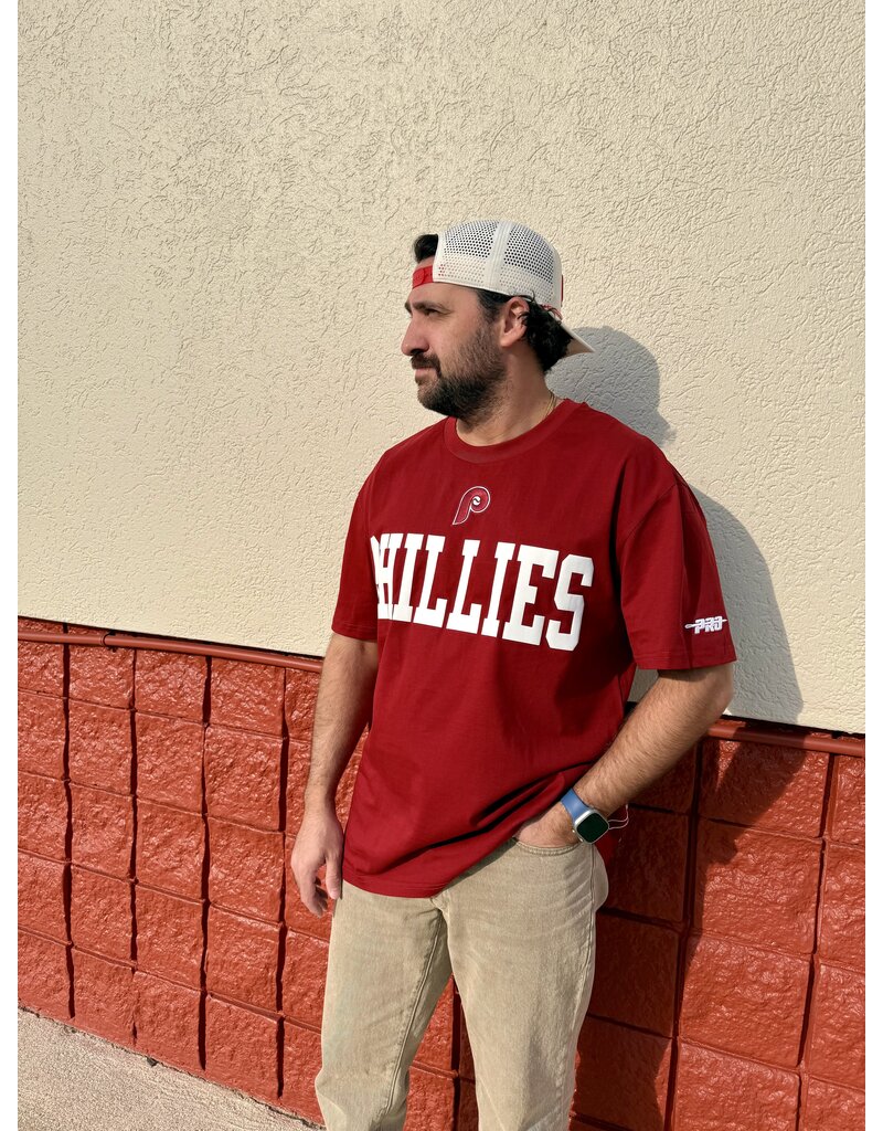 Pro Standard Philadelphia Phillies Unisex Billboard Drop Shoulder Tee