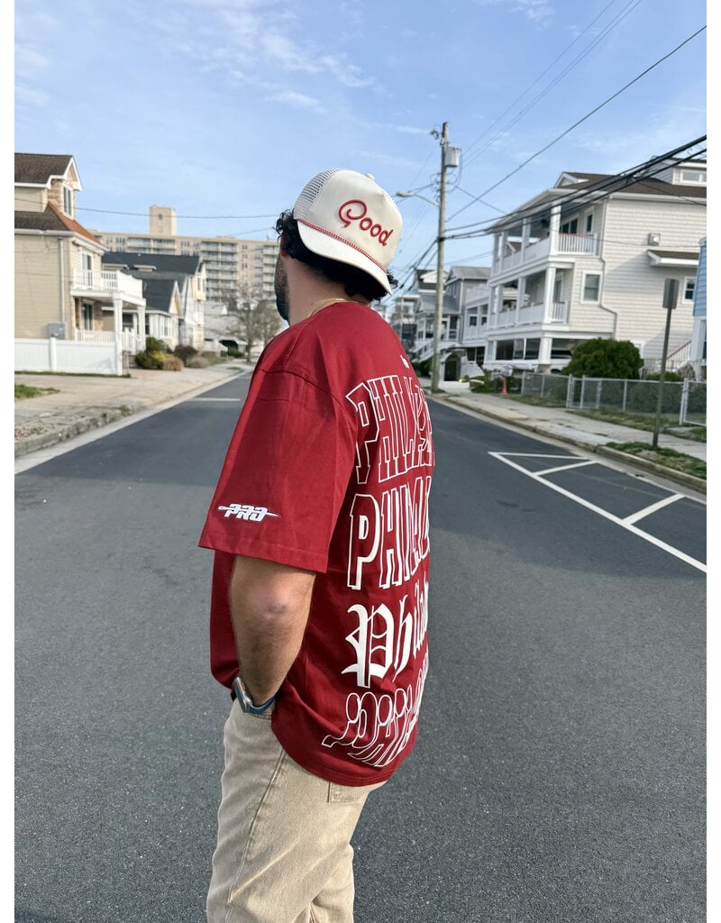 Pro Standard Philadelphia Phillies Unisex Billboard Drop Shoulder Tee