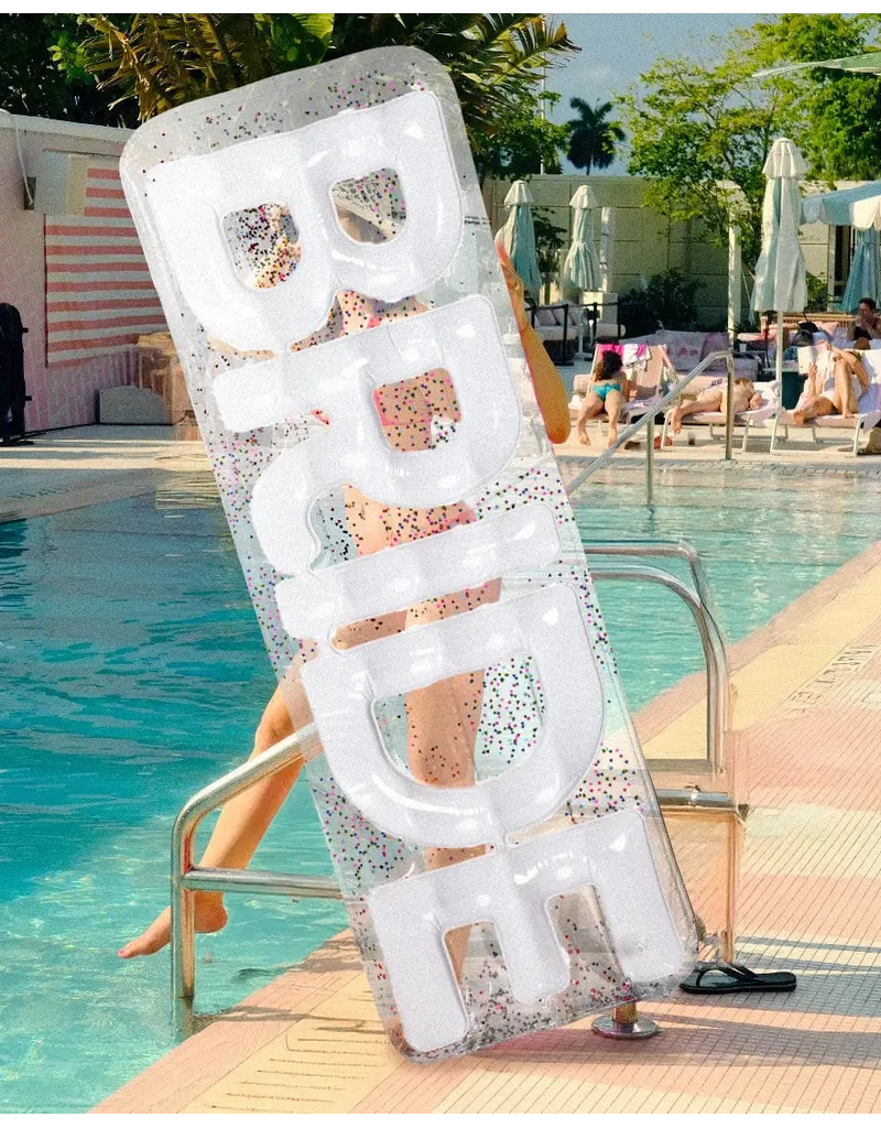 xo, Fetti Bride Confetti Pool Float