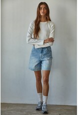 By Together Cotton Round Neck Crop Top *2 colors*