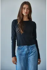 By Together Cotton Round Neck Crop Top *2 colors*