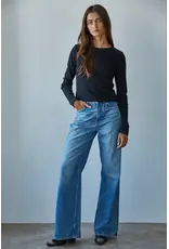 By Together Cotton Round Neck Crop Top *2 colors*