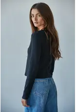 By Together Cotton Round Neck Crop Top *2 colors*