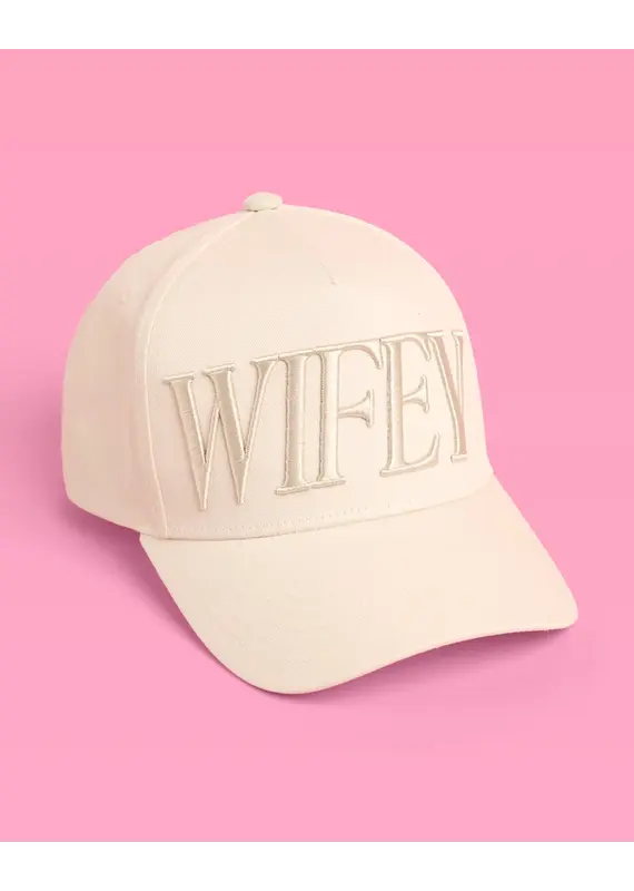 xo, Fetti Wifey Embroidered Baseball Cap