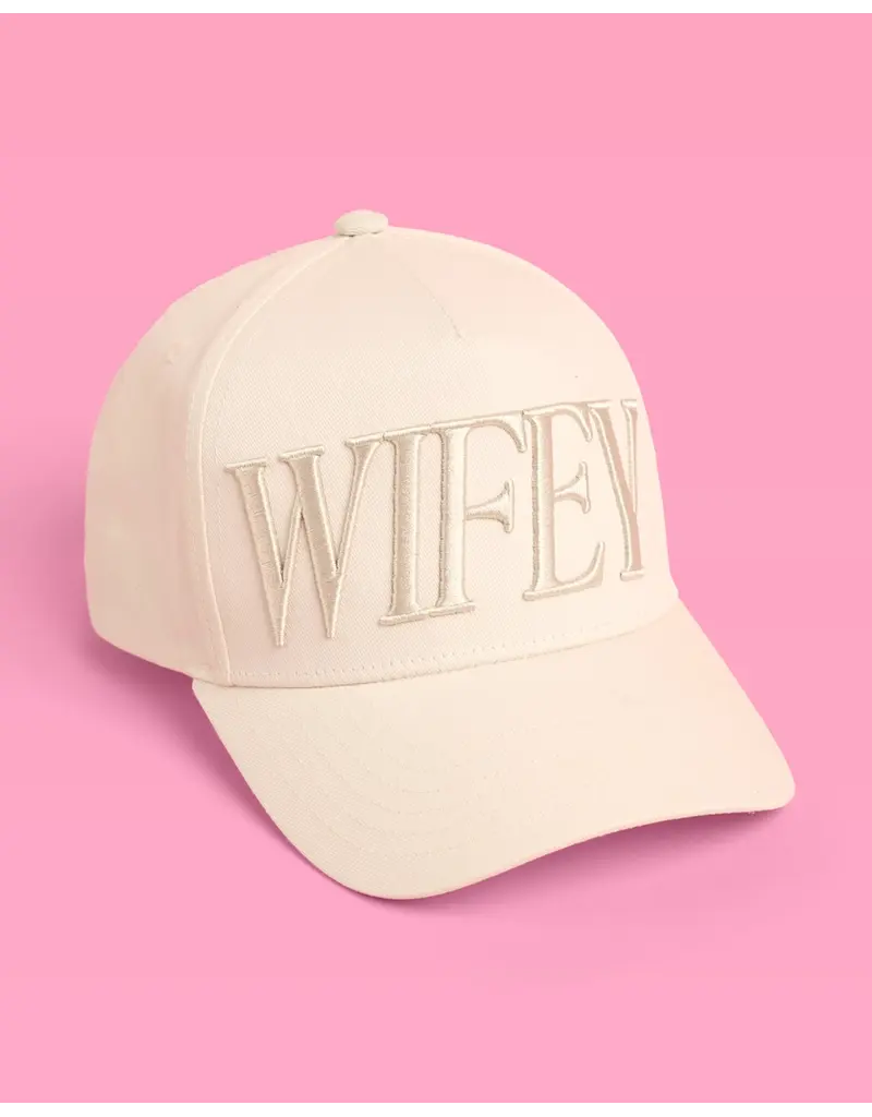 xo, Fetti Wifey Embroidered Baseball Cap