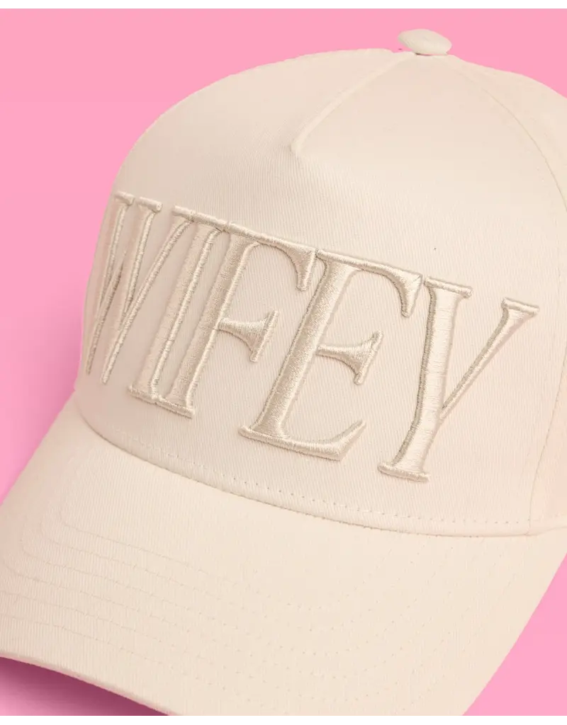 xo, Fetti Wifey Embroidered Baseball Cap