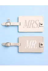 xo, Fetti Mr & Mrs Luggage Tags