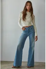 By Together Seamless Stretchy Patterned Mesh Top