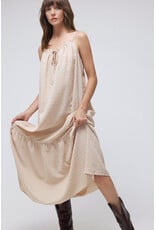 Texas Tie-Front Tiered Maxi Dress