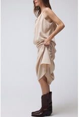 Texas Tie-Front Tiered Maxi Dress