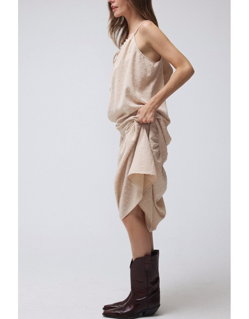 Texas Tie-Front Tiered Maxi Dress