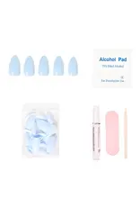 Glamnetic Blueberry Milk Press-On Nails