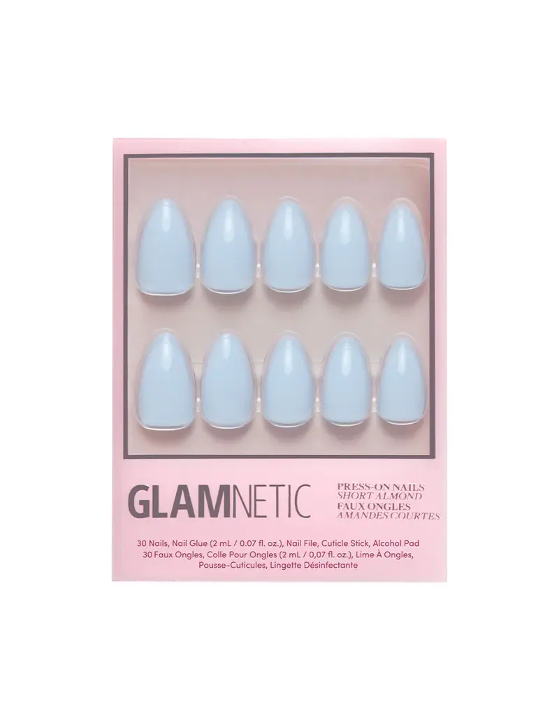 Glamnetic Blueberry Milk Press-On Nails